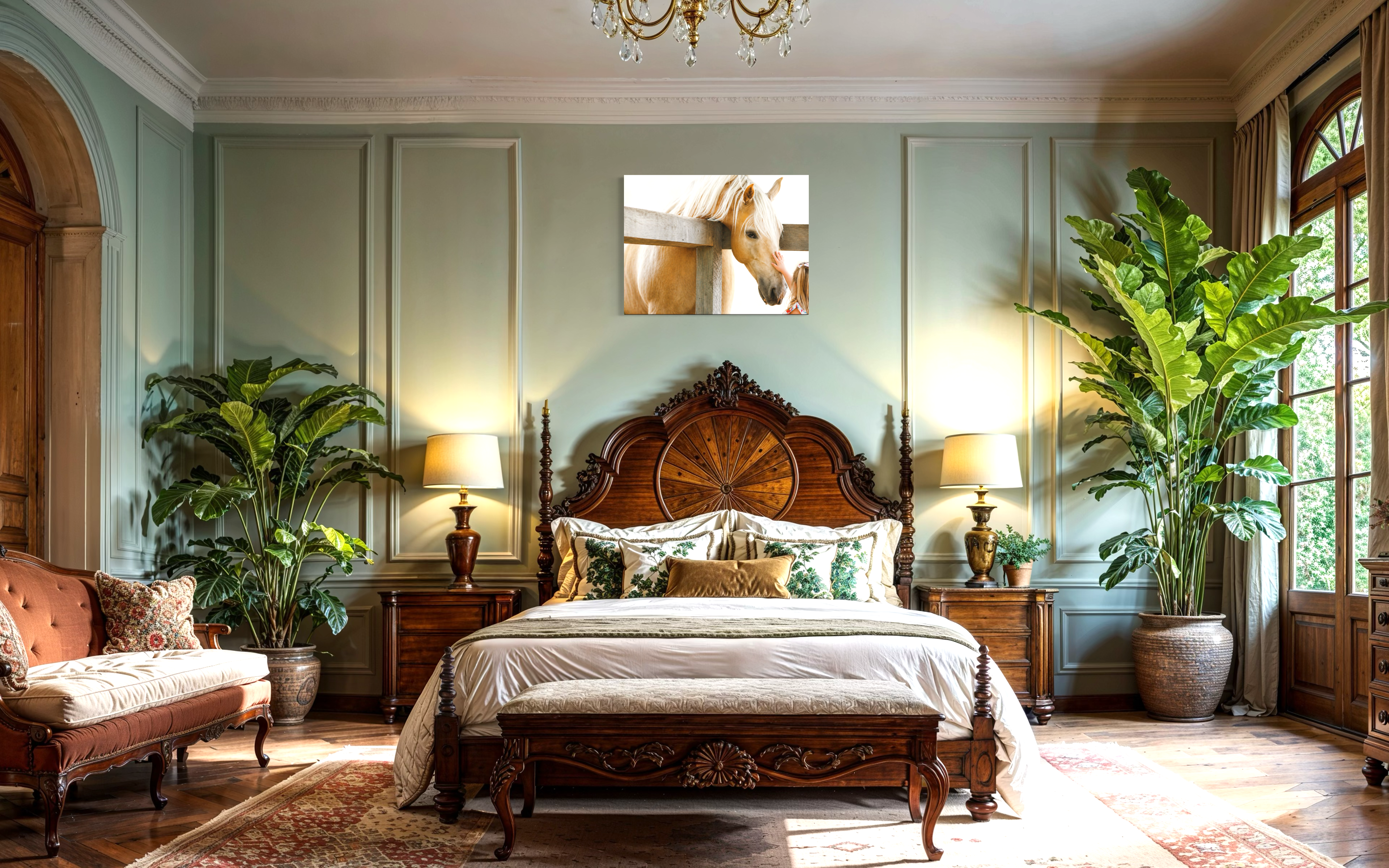 Alex—First Touch / Limited Edition Giclée Canvas / Golden Gait Collection