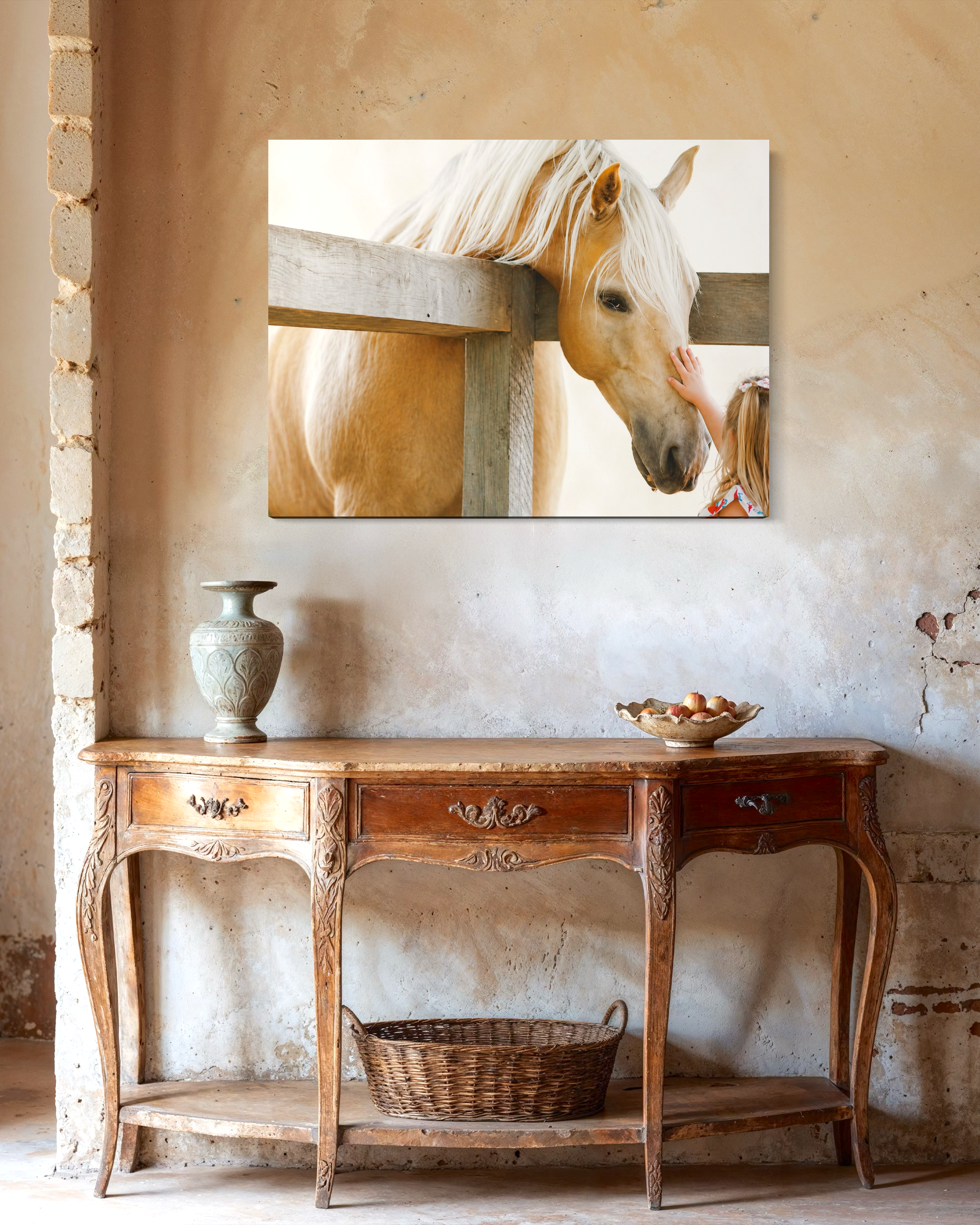 Alex—First Touch / Limited Edition Giclée Canvas / Golden Gait Collection