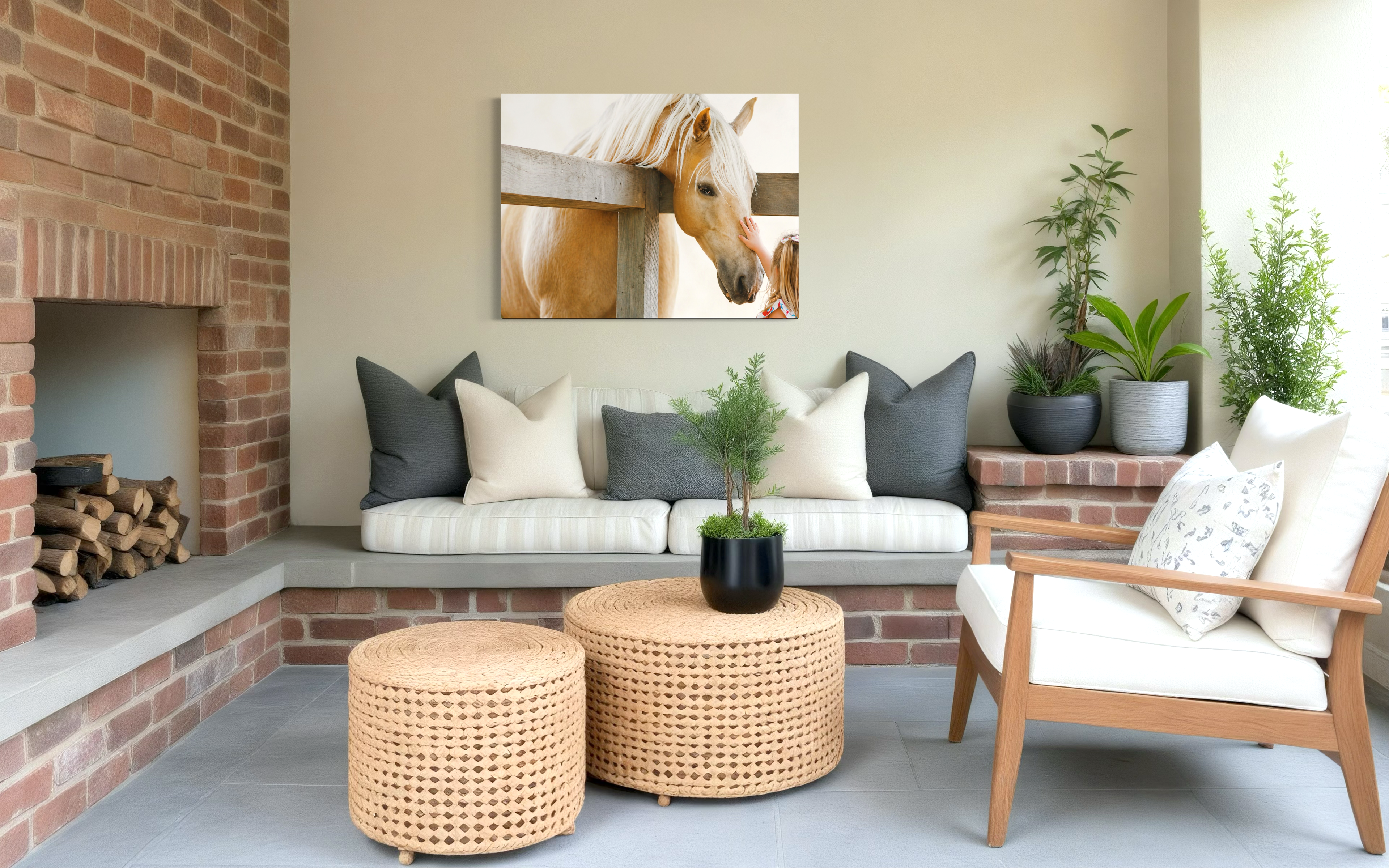 Alex—First Touch / Limited Edition Giclée Canvas / Golden Gait Collection